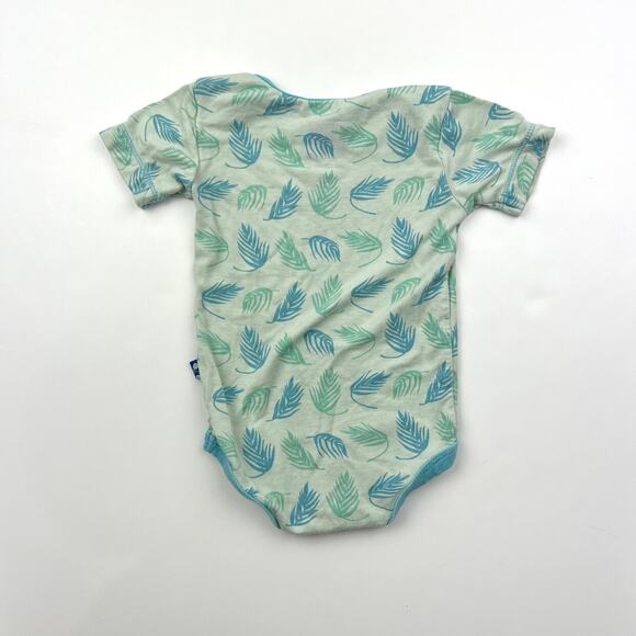 Kickee Pants Palm Frond Bodysuit Tee - Picture 4 of 4